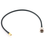 RP-SMA mâle vers N mâle 50cm câble coaxial — HF240 (équivalent à LMR240)