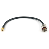 RP-SMA mâle vers N mâle Hex 30cm câble coaxial — HF240 (équivalent à LMR240)