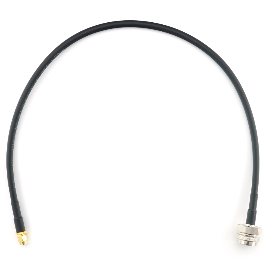 RP-SMA mâle vers N mâle Hex 50cm câble coaxial — HF240 (équivalent à LMR240)