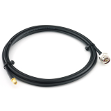 RP-SMA mâle vers N mâle Hex 1m câble coaxial — HF240 (équivalent à LMR240)