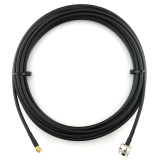 RP-SMA mâle vers N mâle Hex 7m câble coaxial — HF240 (équivalent à LMR240)