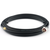 RP-SMA mâle vers N mâle Hex 12m câble coaxial — HF240 (équivalent à LMR240)