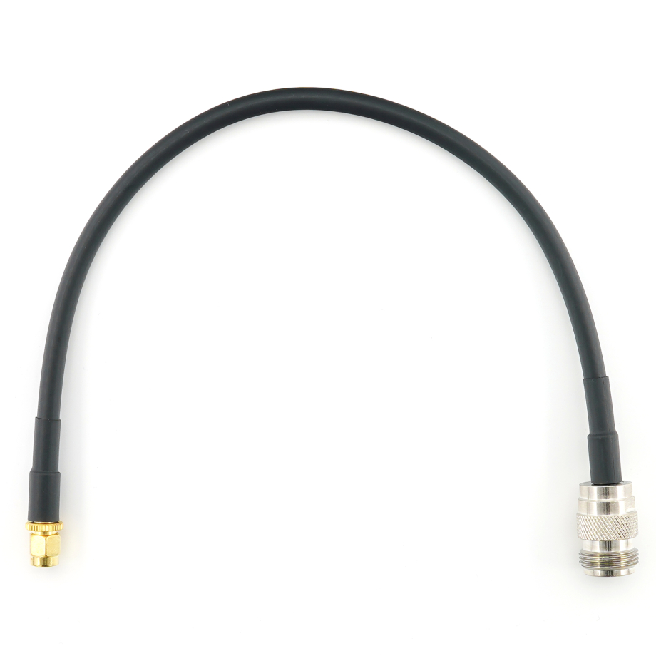 RP-SMA mâle vers N femelle 30cm câble coaxial — HF240 (équivalent à LMR240)