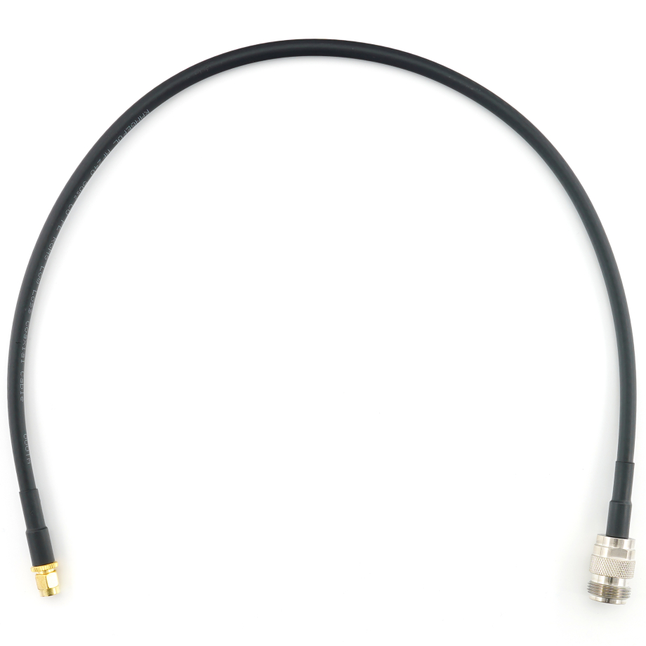 RP-SMA mâle vers N femelle 50cm câble coaxial — HF240 (équivalent à LMR240)