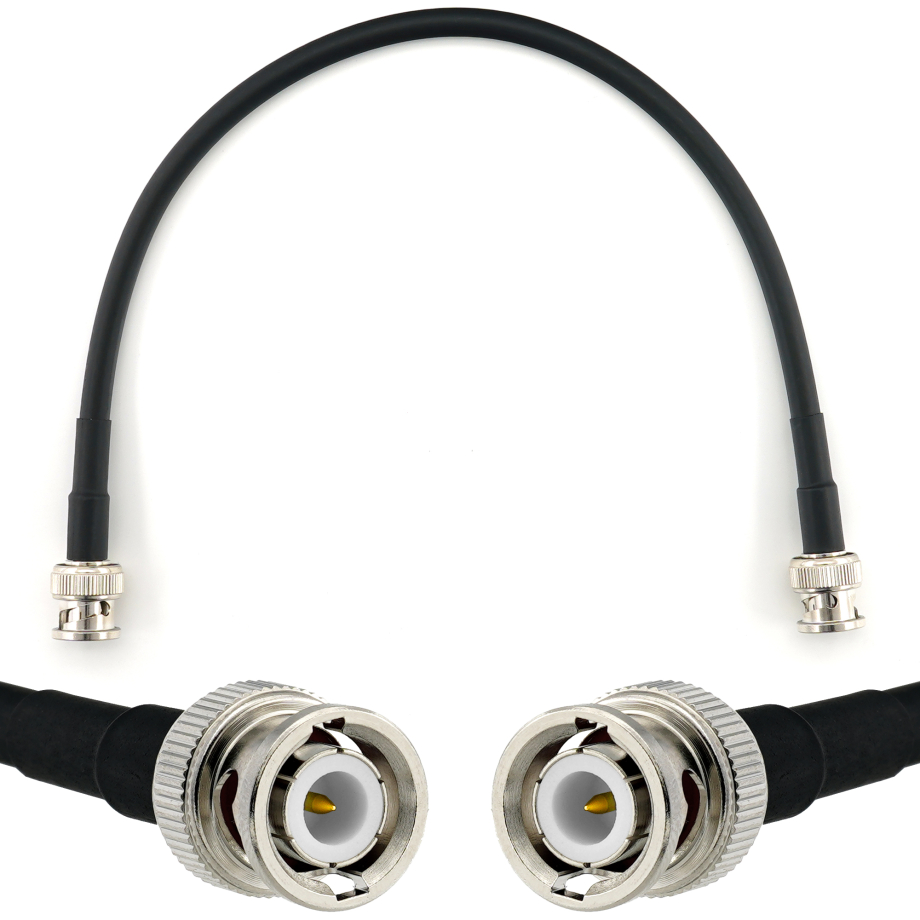 BNC mâle vers BNC mâle 30cm câble coaxial — HF240 (équivalent à LMR240)