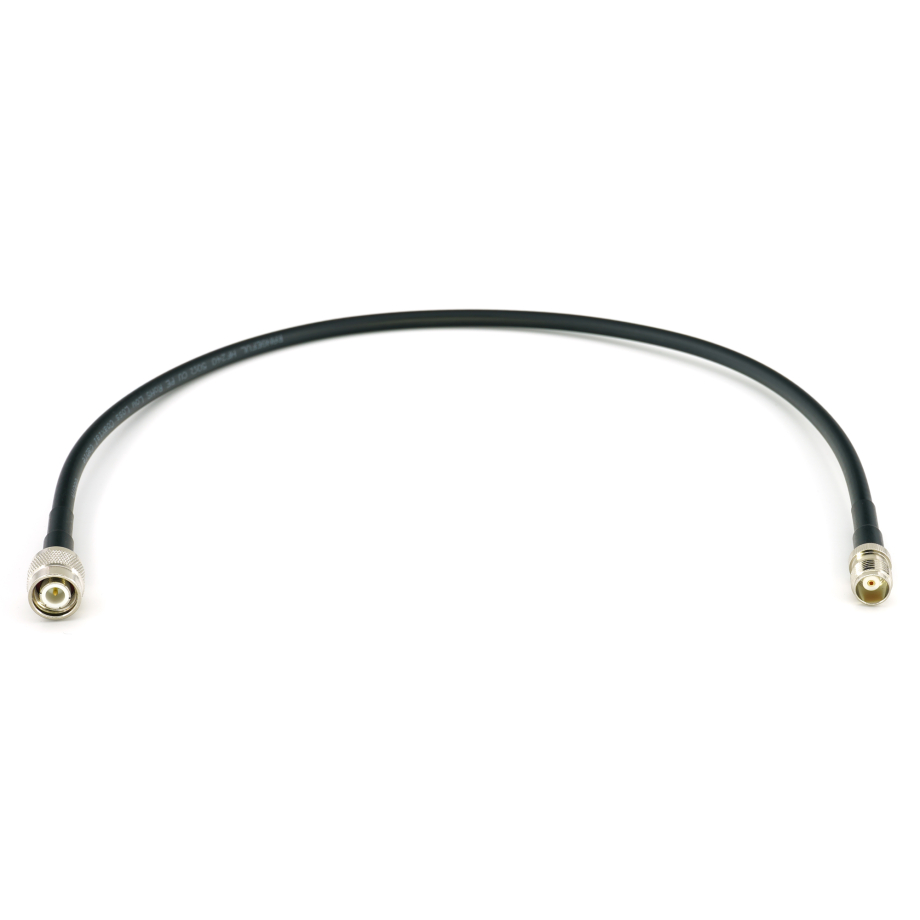 BNC mâle vers BNC femelle 50cm câble coaxial — HF240 (équivalent à LMR240)
