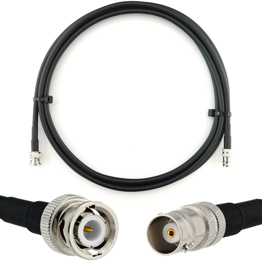 BNC mâle vers BNC femelle 3m câble coaxial — HF240 (équivalent à LMR240)