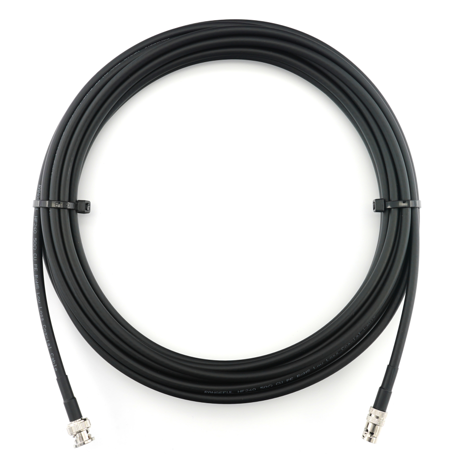 BNC mâle vers BNC femelle 7m câble coaxial — HF240 (équivalent à LMR240)