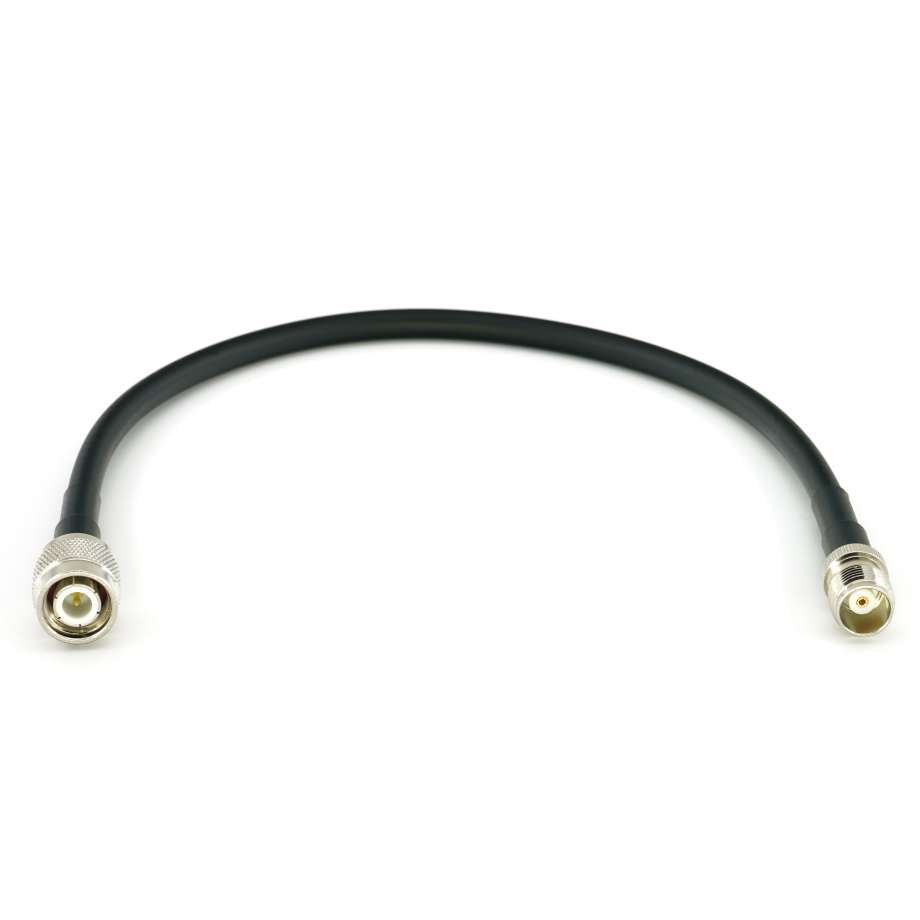 TNC mâle vers TNC femelle 30cm câble coaxial — HF240 (équivalent à LMR240)