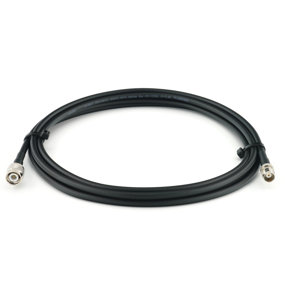 TNC mâle vers TNC femelle 1m câble coaxial — HF240 (équivalent à LMR240)