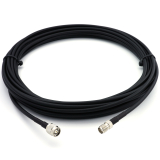 RP-TNC mâle vers RP-TNC femelle 20m câble coaxial — HF240 (équivalent à LMR240)