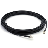 RP-TNC mâle vers RP-TNC femelle 20m câble coaxial — HF240 (équivalent à LMR240)