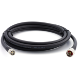 N mâle vers RP-TNC mâle 3m câble coaxial — elastique HF-400-UF (équivalent à LMR400 UF UltraFlex)