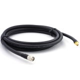 SMA mâle vers RP-TNC mâle 20m câble coaxial — elastique HF-400-UF (équivalent à LMR400 UF UltraFlex)