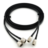 N mâle vers N femelle 3m câble coaxial double — HF240 (équivalent à LMR240)