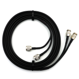N mâle vers N femelle 3m câble coaxial double — HF240 (équivalent à LMR240)