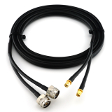 SMA mâle Hex vers N mâle Hex 7m câble coaxial double — HF240 (équivalent à LMR240)