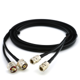 N mâle Hex vers N femelle 3m câble coaxial double — HF240 (équivalent à LMR240)