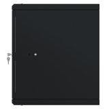 Armoire à Crémaillère 19" 9U, 450mm, Porte Vitrée, Noir