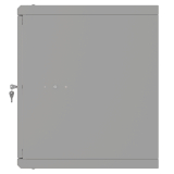 Armoire à Crémaillère 19" 9U, 450mm, Porte Vitrée, Gris