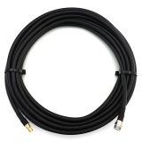 SMA mâle vers N Femelle 20m câble coaxial elastique — équivalent à LMR400 UF UltraFlex