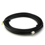 SMA mâle vers N Femelle 20m câble coaxial elastique — équivalent à LMR400 UF UltraFlex