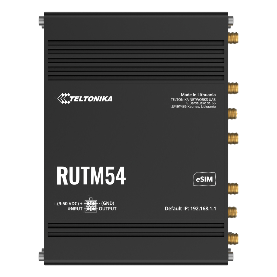 Teltonika RUTM54 Routeur 5G avec modem Telit