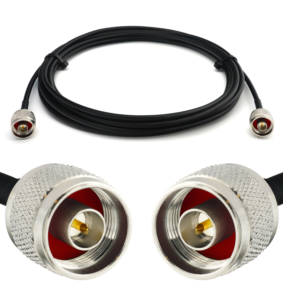 N mâle vers N mâle 7m RG58/U câble coaxial