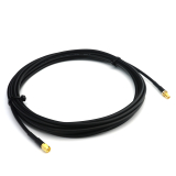RP-SMA mâle vers RP-SMA femelle 1m RG58/U câble coaxial