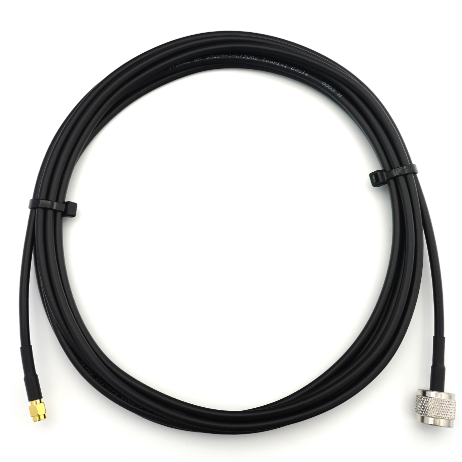 RP-SMA mâle vers N mâle 1m RG58/U câble coaxial