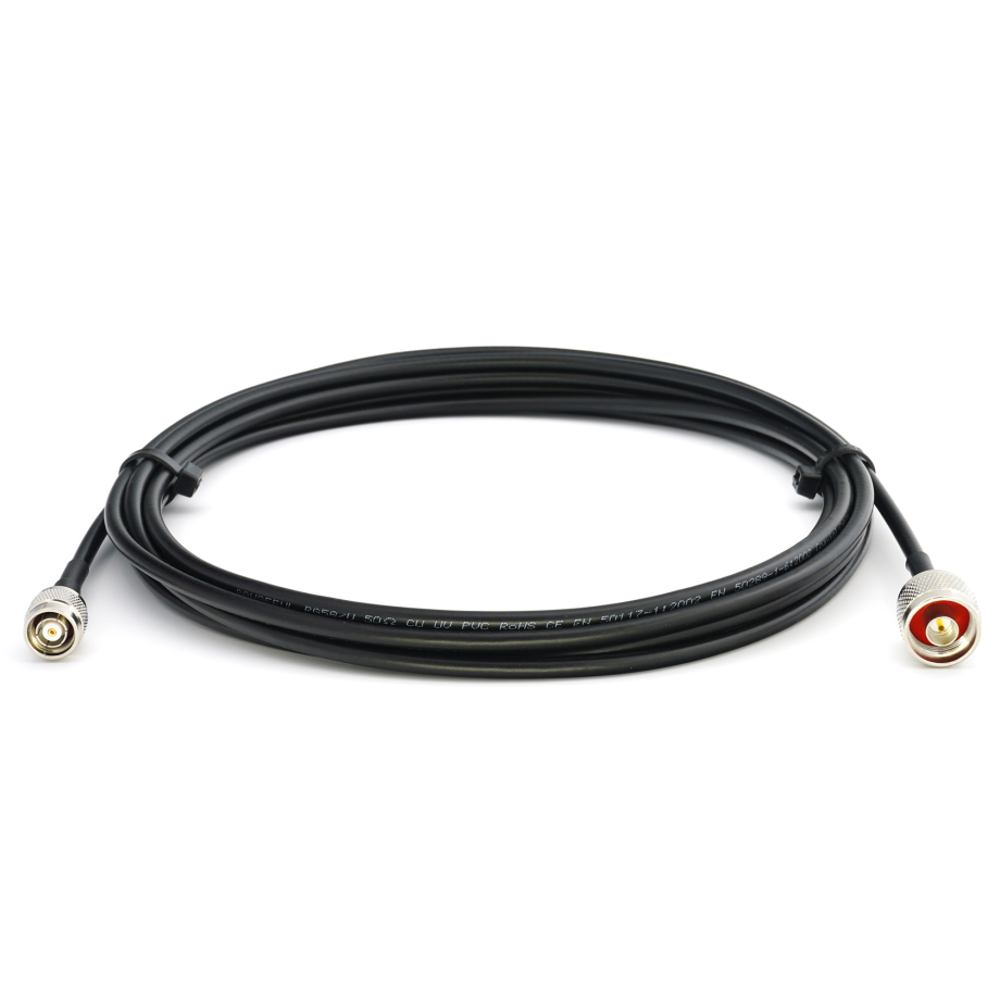 RP-TNC mâle vers N mâle 2m RG58/U câble coaxial
