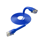 Broadbe câble patch mince 5G bleu 2m