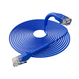 Broadbe câble patch mince 5G bleu 5m