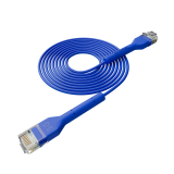 Broadbe câble patch mince 5G bleu 1m 12 unités