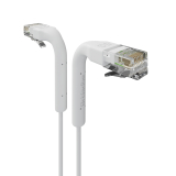 Broadbe câble patch mince 5G blanc 3m