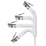 Broadbe câble patch mince 5G blanc 3m