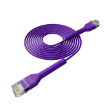 Broadbe câble patch mince 5G violet 1m