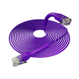 Broadbe câble patch mince 5G violet 5m