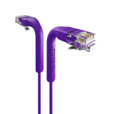 Broadbe câble patch mince 5G violet 8m