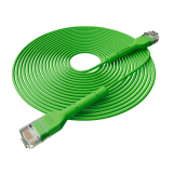Broadbe câble patch mince 5G vert 8m