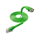 Broadbe câble patch mince 5G vert 0.3m 12 unités