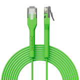 Broadbe câble patch mince 5G vert 0.3m 12 unités