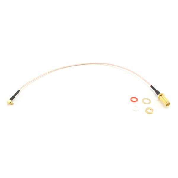 Câble pigtail MMCX Male / RPSMA Female 25cm