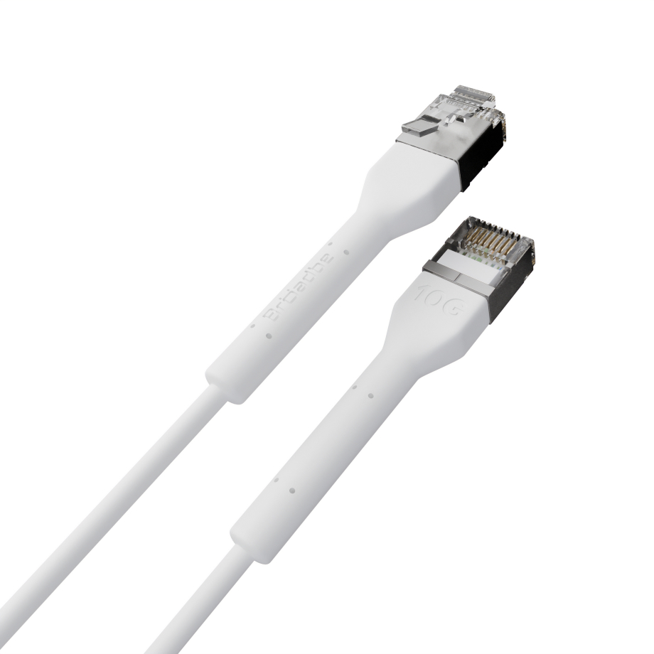 Broadbe câble patch mince 10G multicolore 0.1m 12 unités