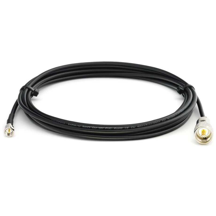 FME mâle vers PL259 UHF 1m RG58/U câble coaxial