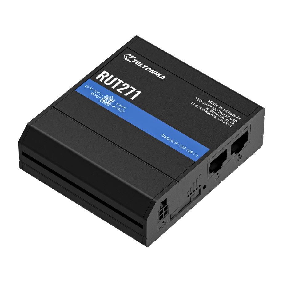 Teltonika RUT271 routeur Redcap 5G