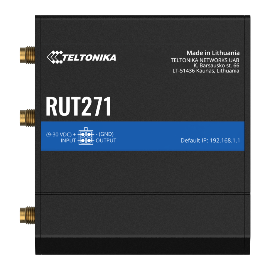 Teltonika RUT271 routeur Redcap 5G