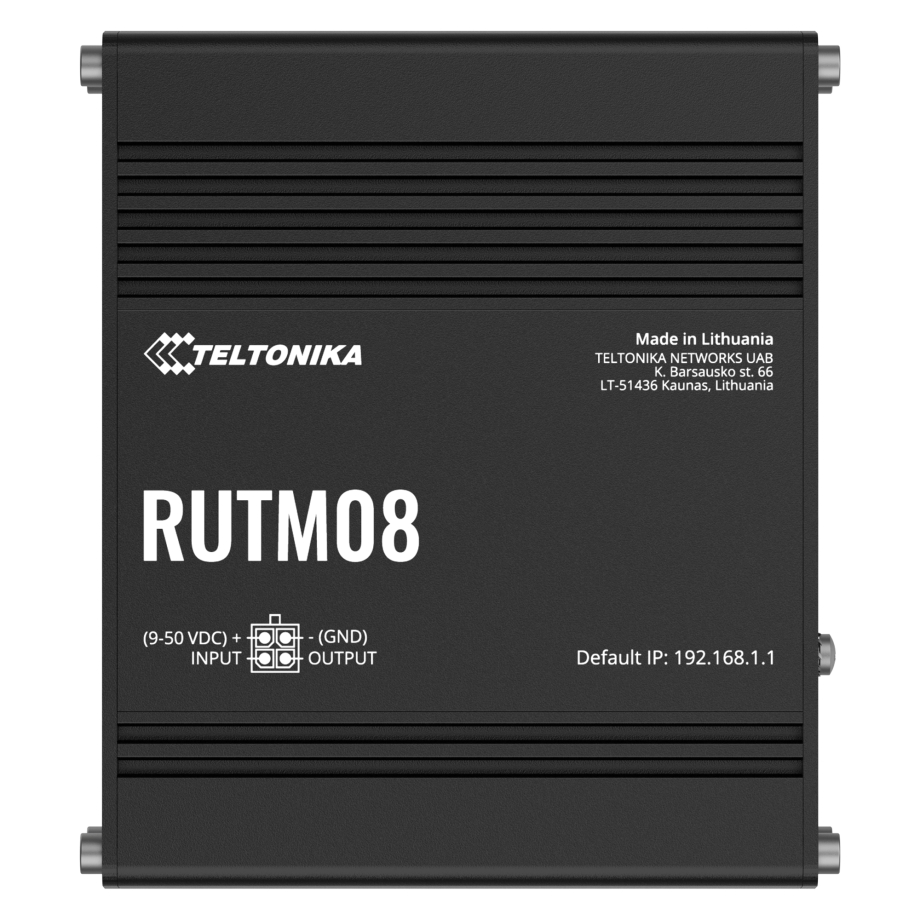 Teltonika RUTM08 Routeur industriel filaire