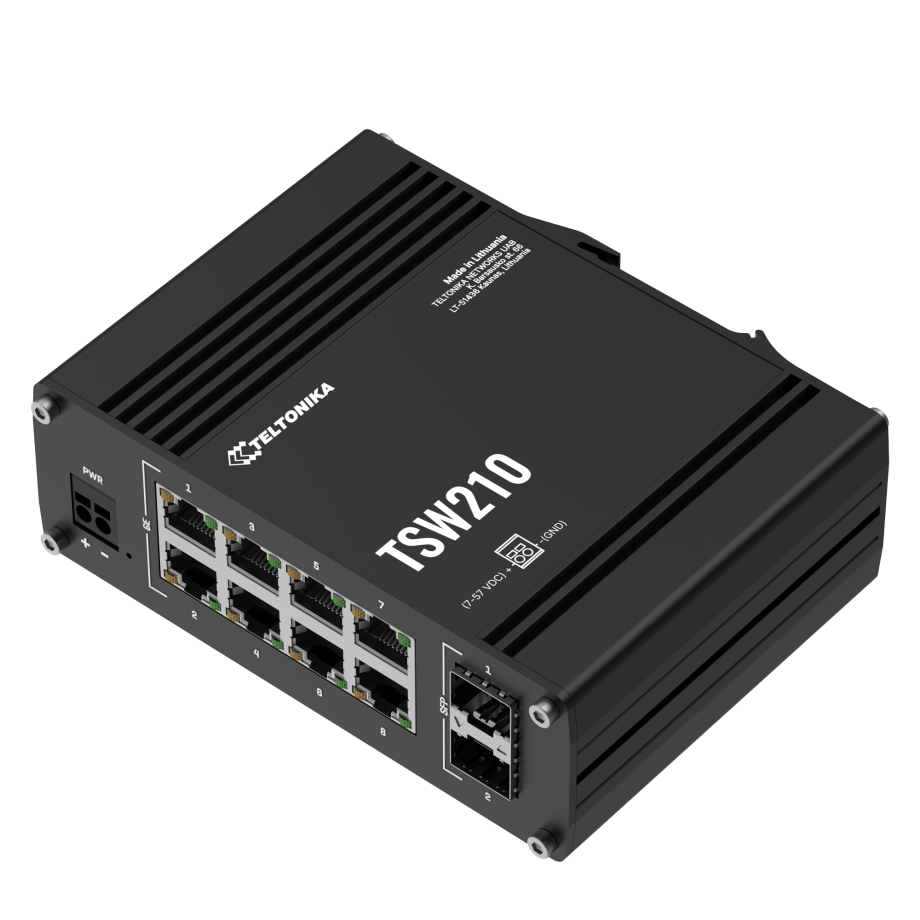 Teltonika TSW210 Switch Ethernet industriel