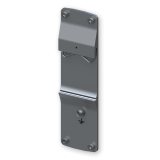 Panneau arrière Teltonika TSW1 avec support pour rail DIN
